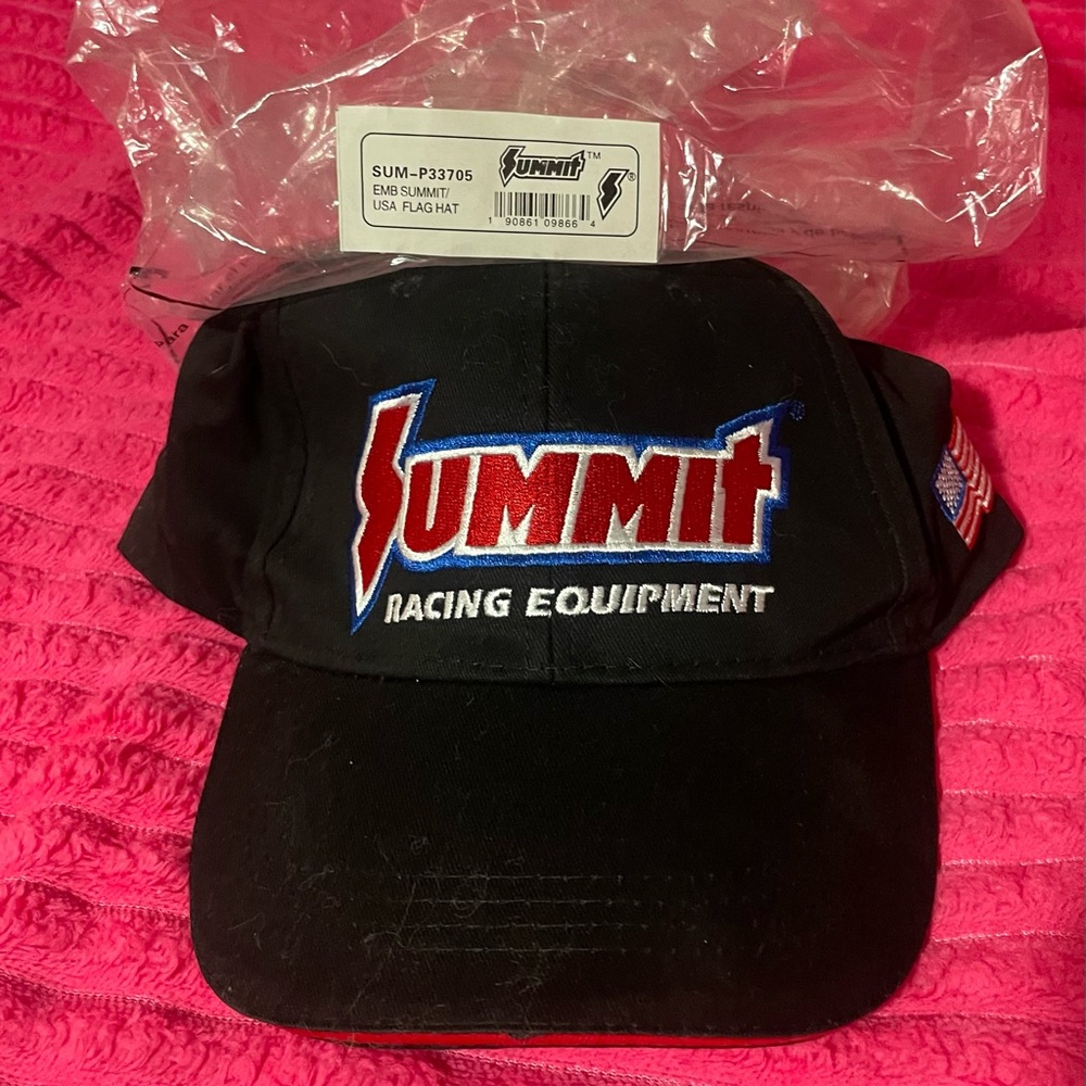 New Summit Racing Equipment Black Hat